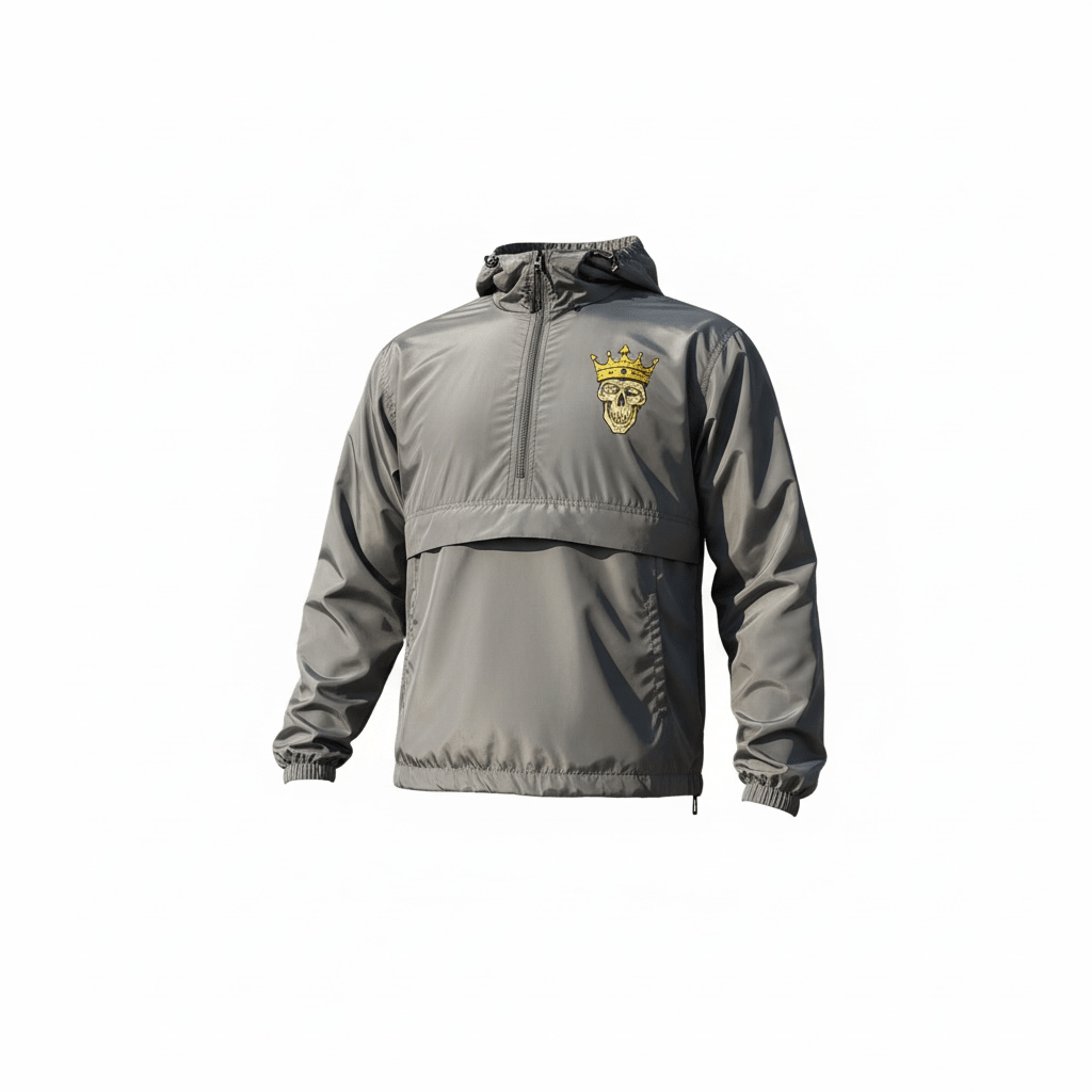 Grey Windbreaker Set